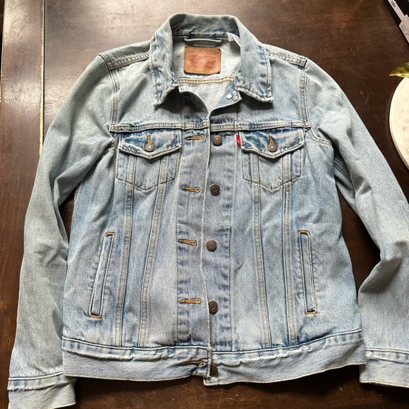 Levi’s Trucker Denim Jacket Size S - Picture 2 of 2